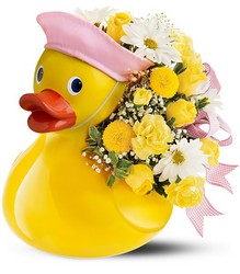 Just Ducky Bouquet - Girl from Gilmore's Flower Shop in East Providence, RI